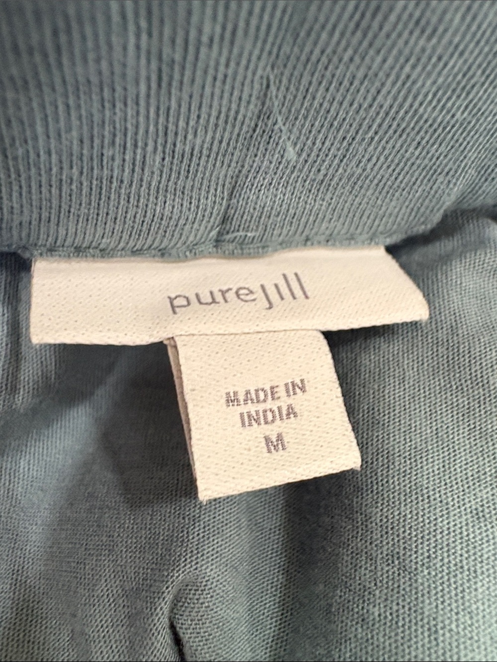 J. Jill Silk Blend Teal Lightweight Maxi Skirt, Size M, New without Tag - Picture 7 of 11